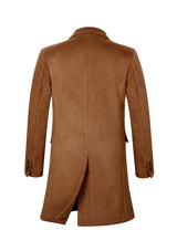 Men’s Camel Wool Overcoat